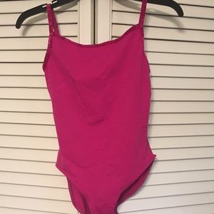 SOLD- NWOT—Yumiko Marisa microfiber/velvet leotard